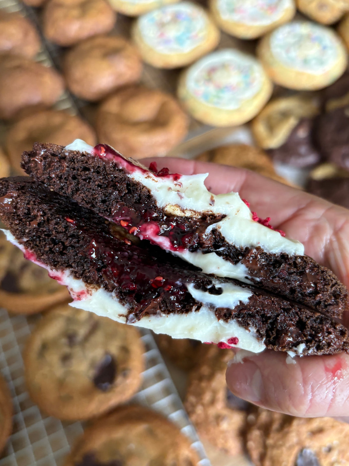 Raspberry cheesecake