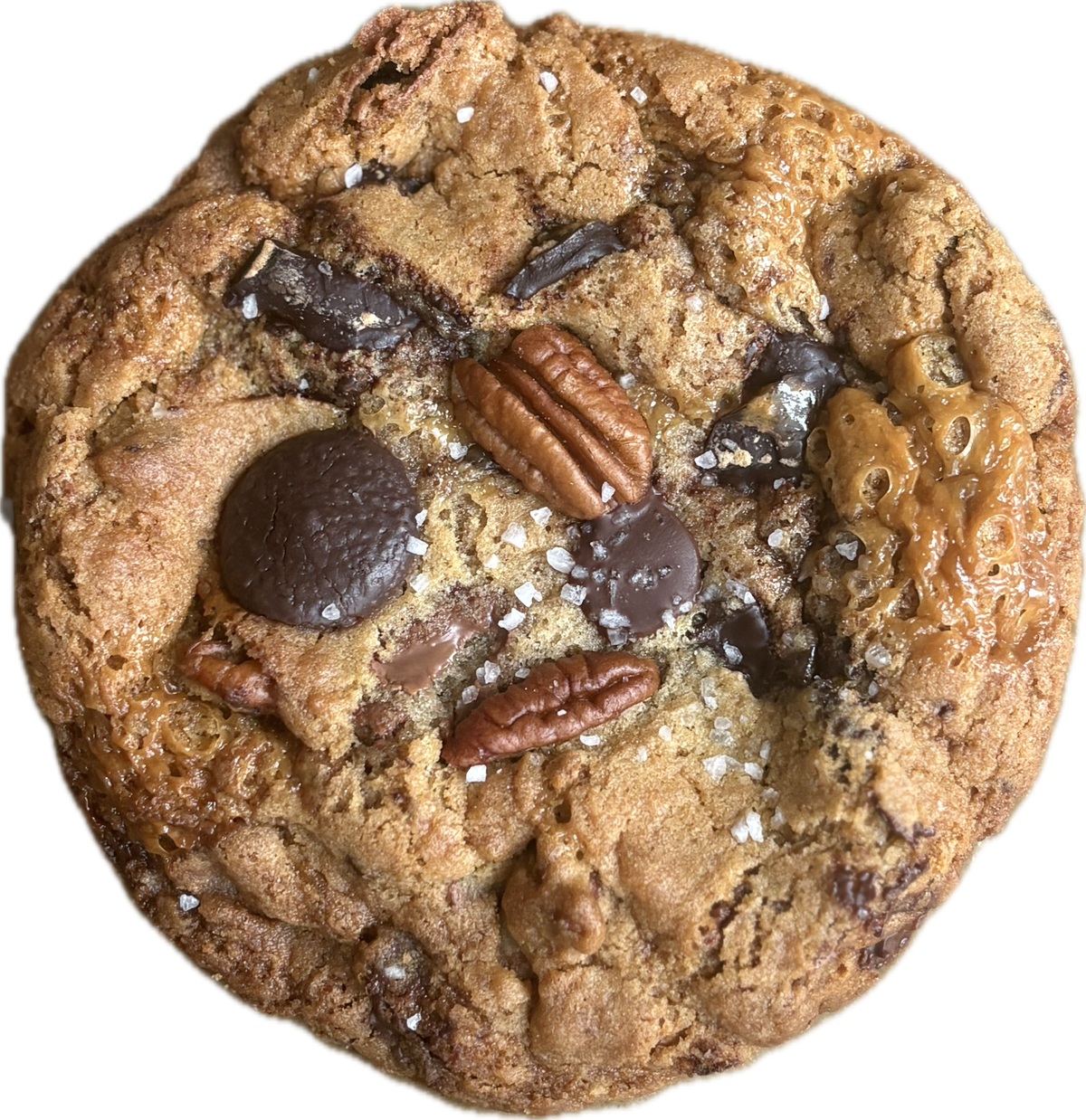 Salted caramel pecan