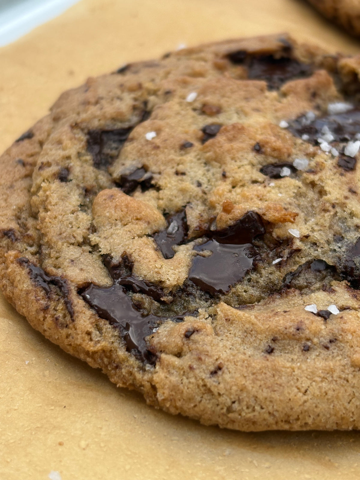 Sourdough chocolate chunks